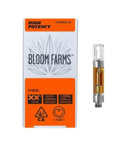 Bloom Farms Tahoe OG High Potency 1g Cartridge 96% THC