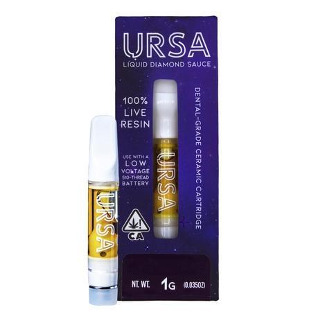 URSA Gelonade 1g Liquid Diamond Sauce Ceramic Cartridge 72.39% THC
